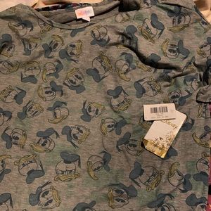 Daffy Duck disney Lularoe Irma shirt/dresss. NWT